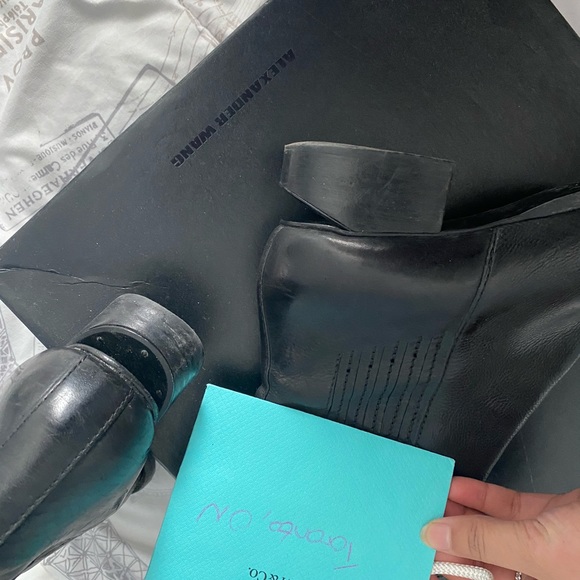 Alexander Wang Black Anouck Boots 38 - Picture 2 of 6